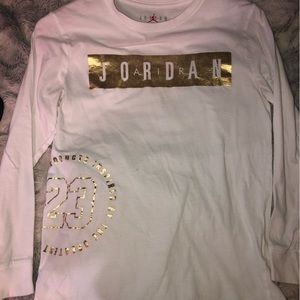 Kids Jordan long sleeve shirt